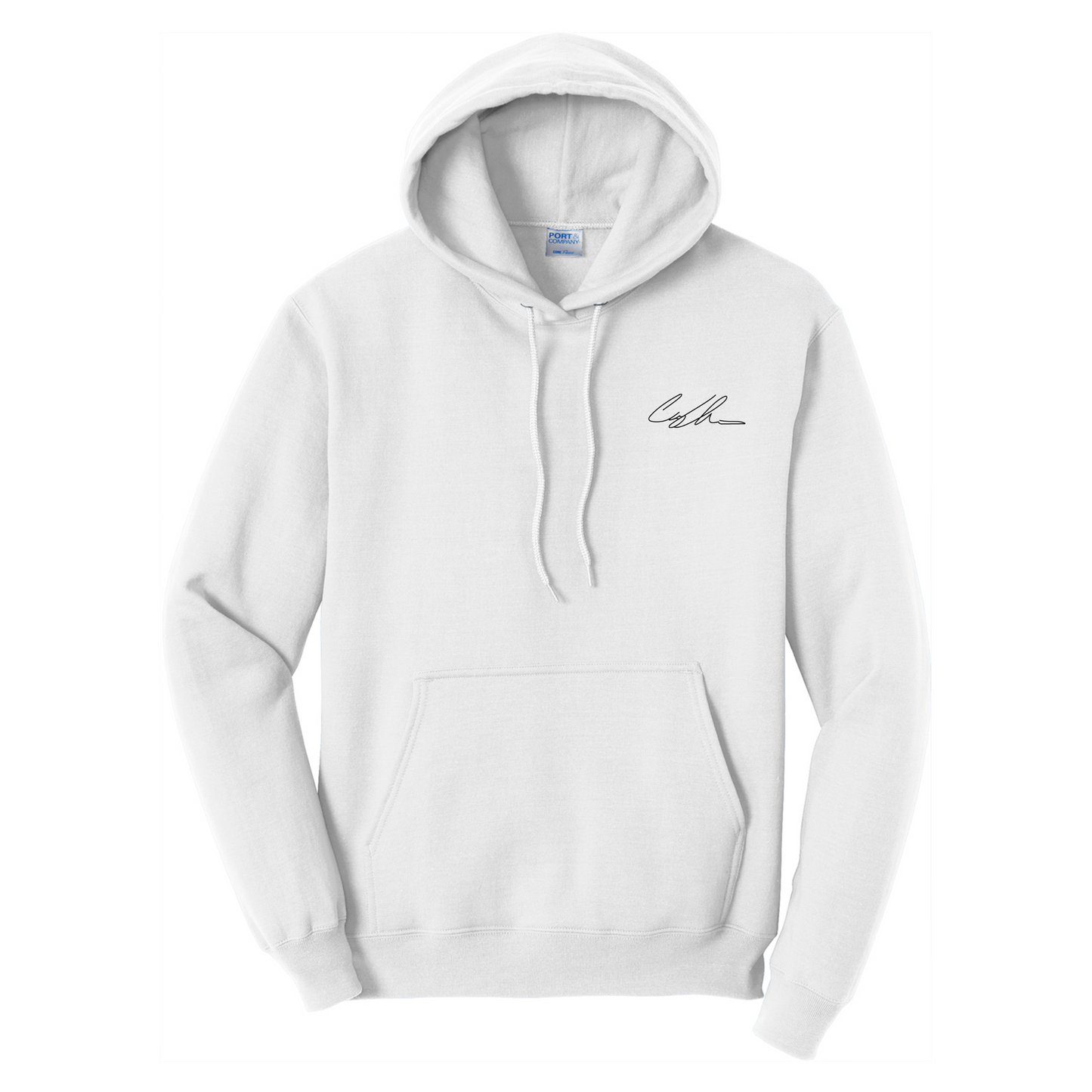 WHITE SIGNATURE HOODIE