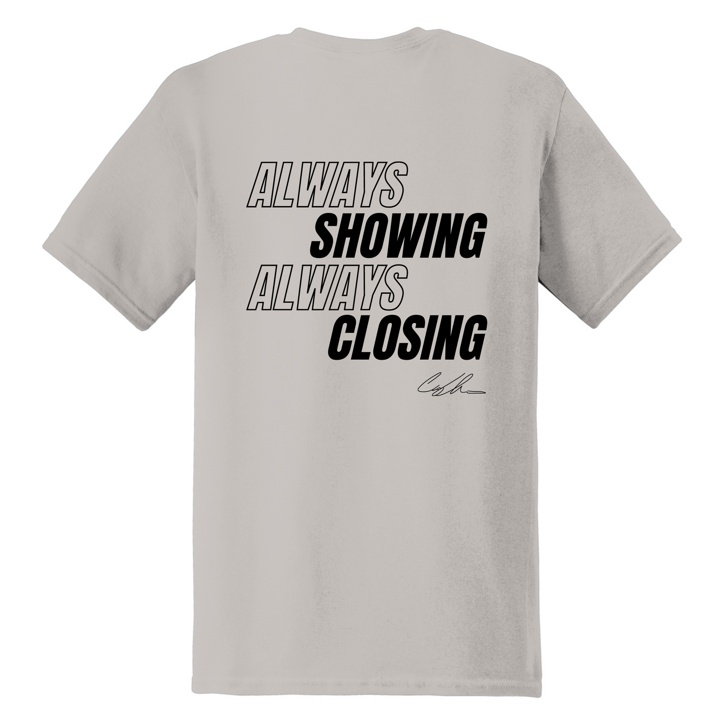 LIGHT GREY T-SHIRT
