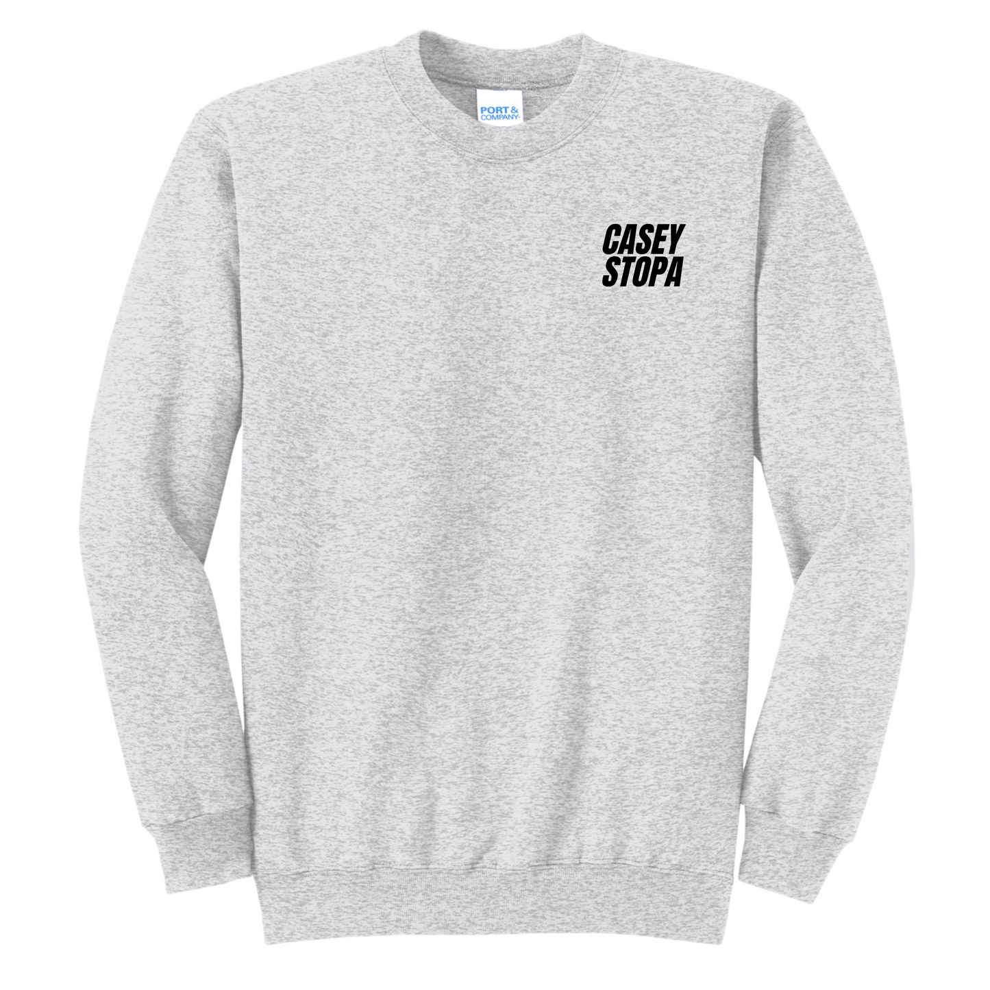 LIGHT GREY CREWNECK