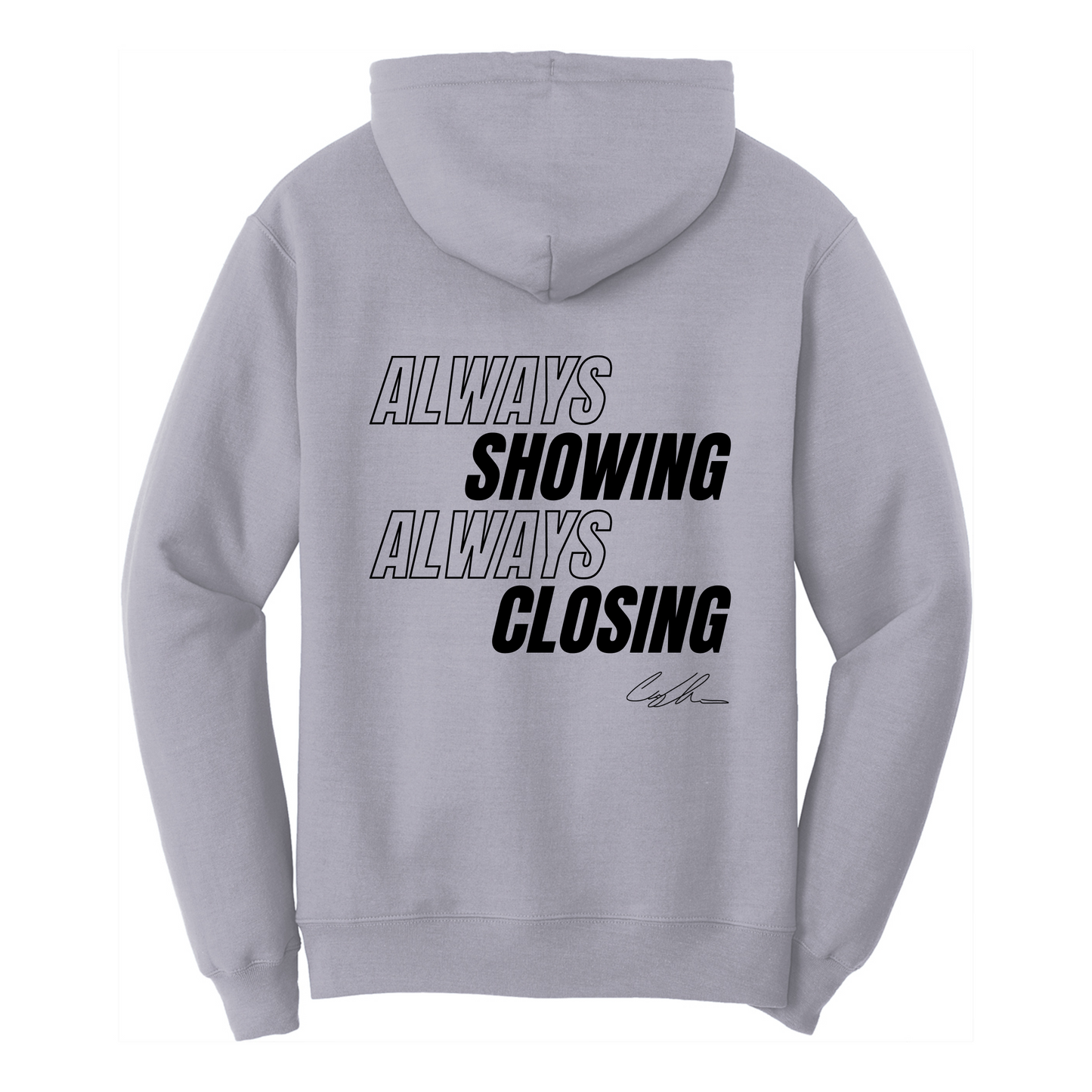 GREY HOODIE