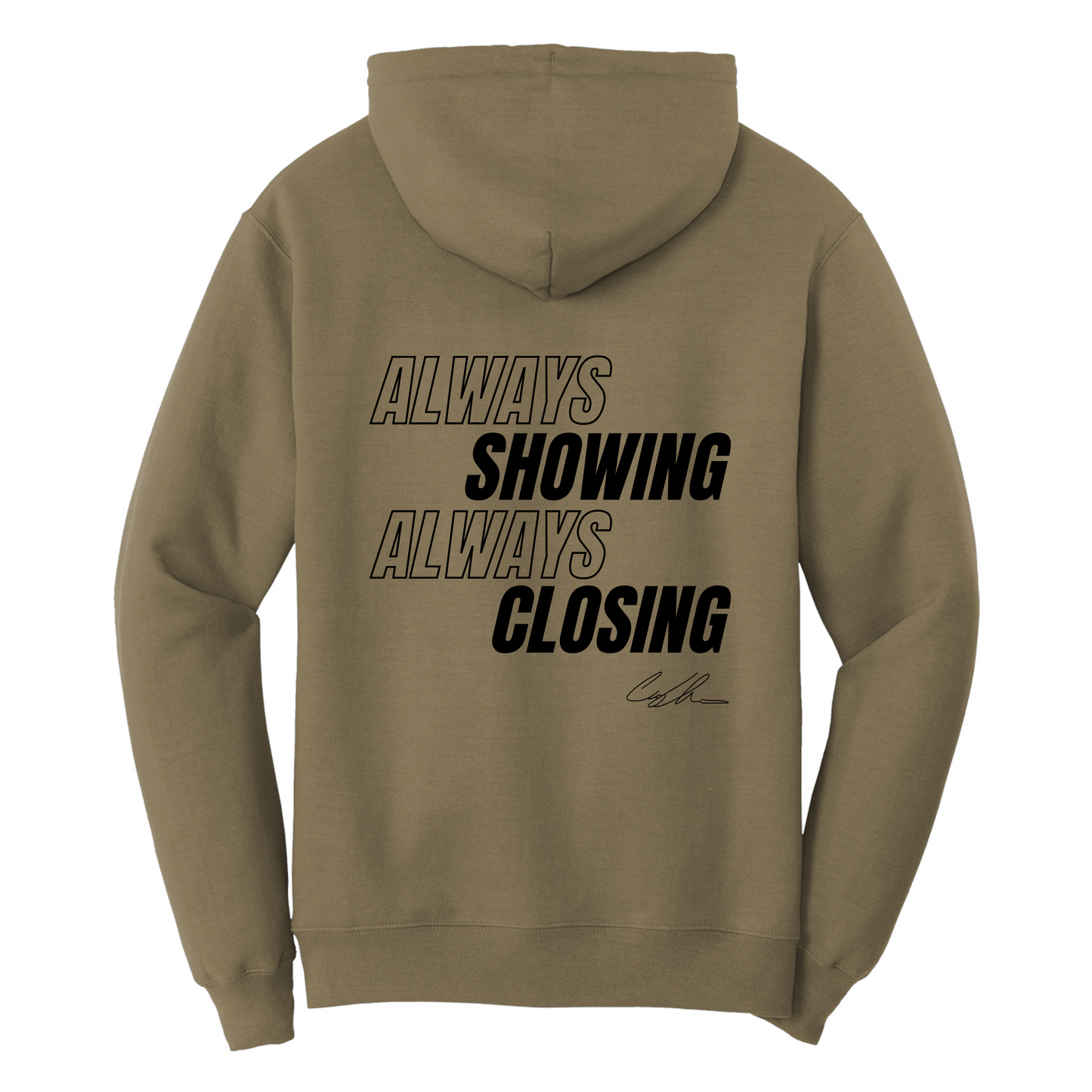 OLIVE GREEN HOODIE