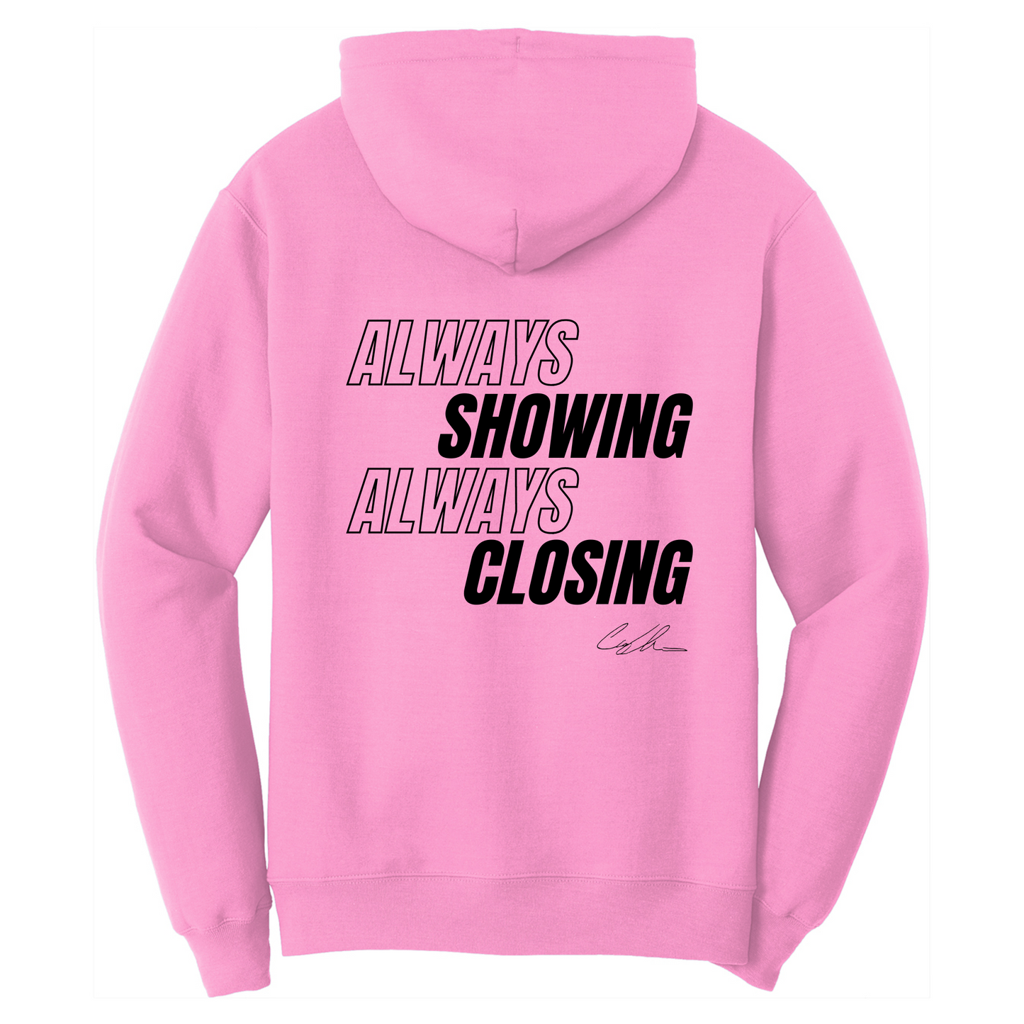PINK HOODIE
