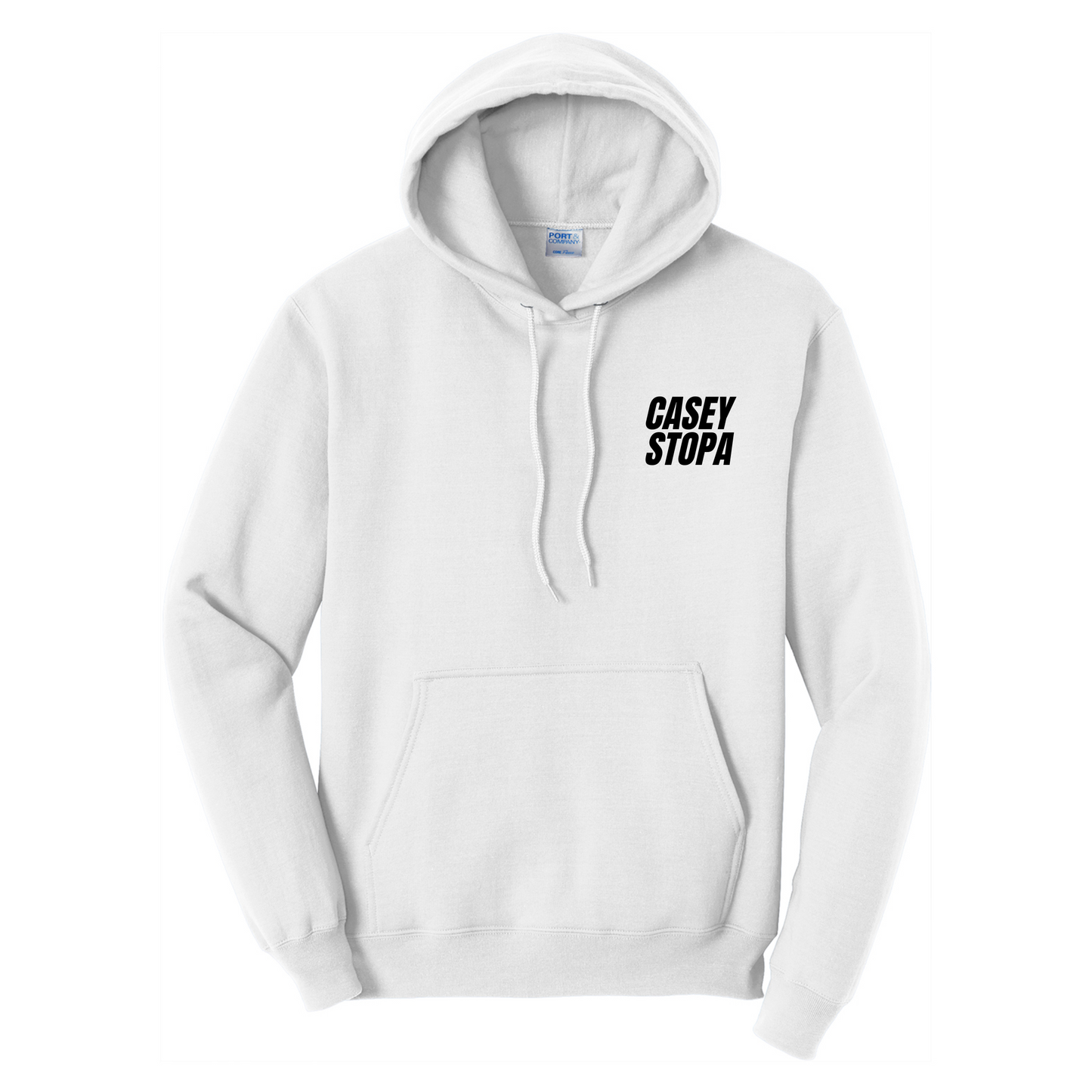 WHITE HOODIE